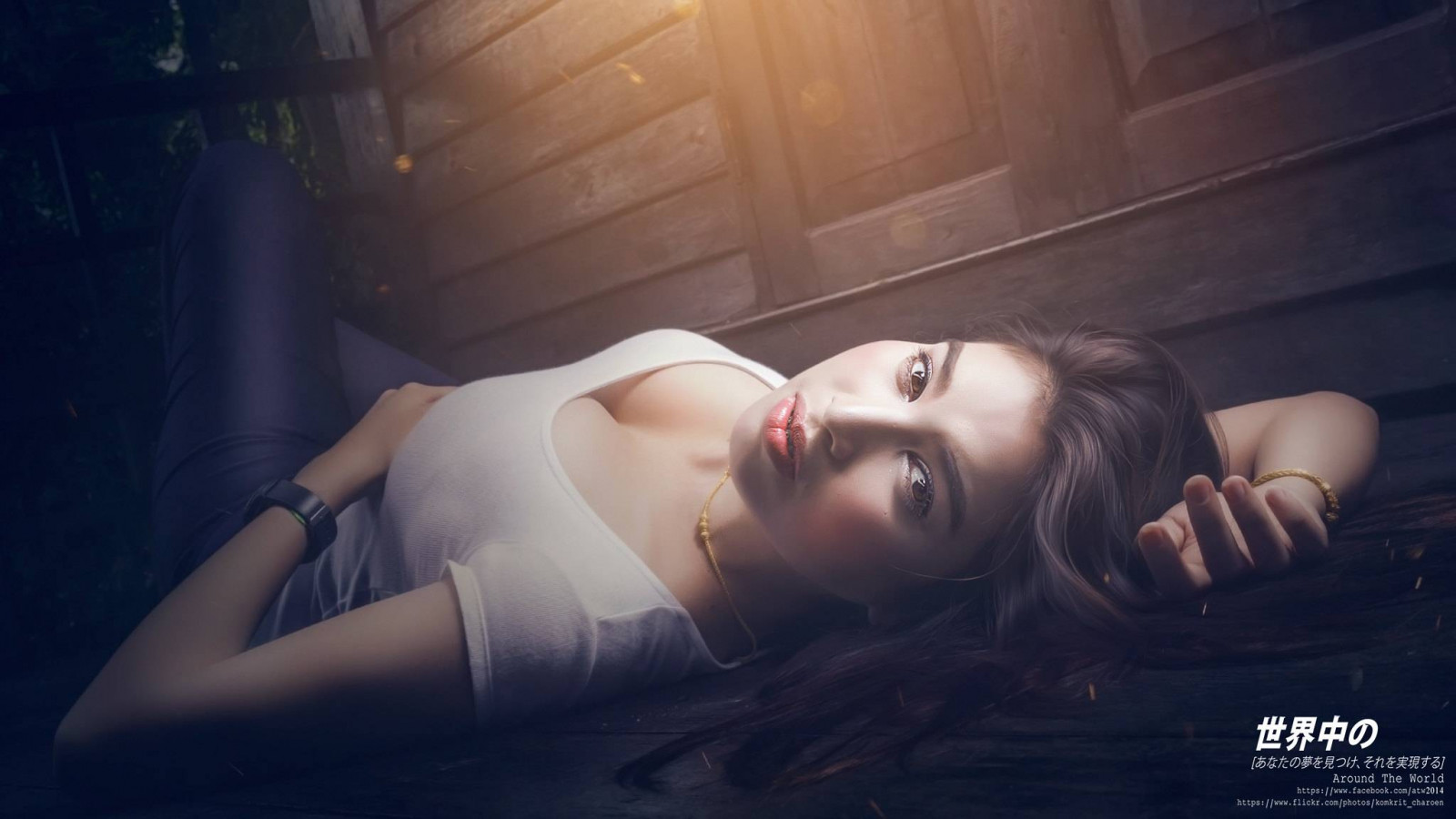 asiatique, fille