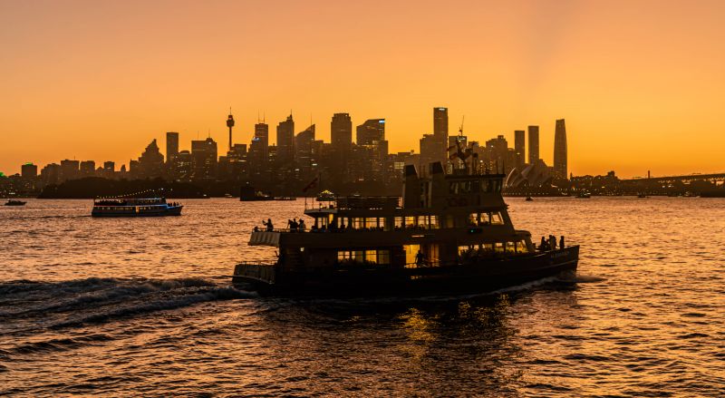 letadlová loď, architektura, modrá obloha, bokeh, most, světla města