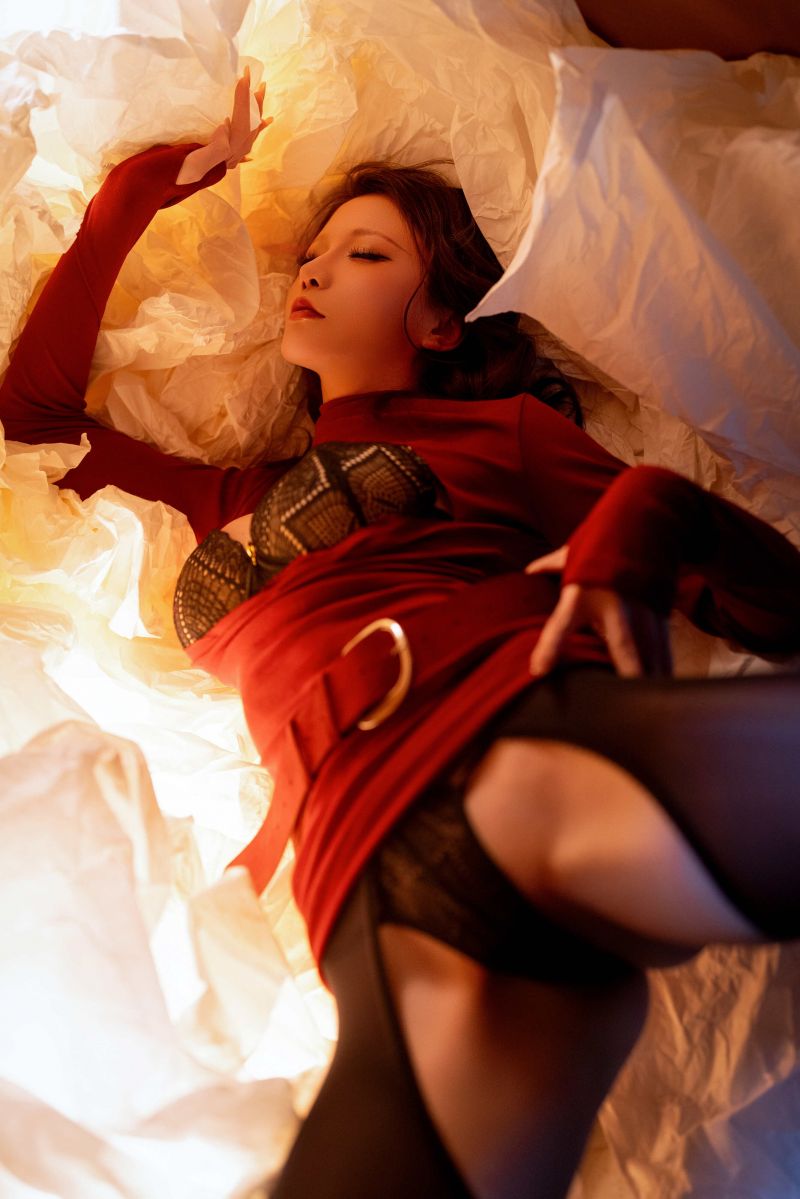 cintura,vestito rosso