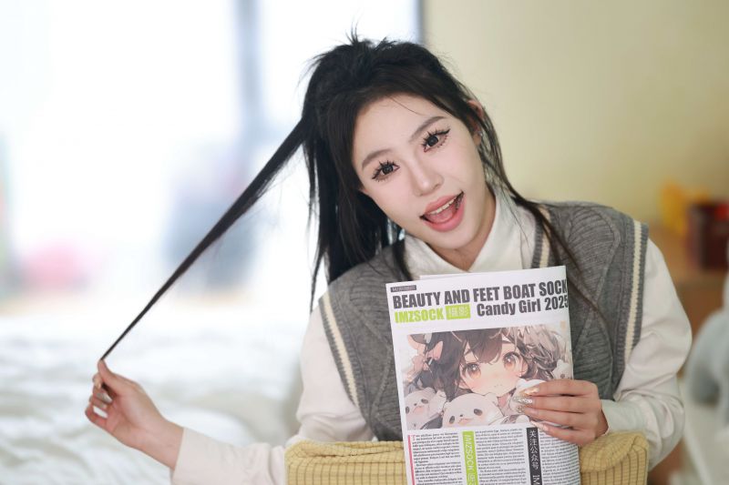 asijský,postel,ložnice,kočičí uši,dřeváky,roztomilý