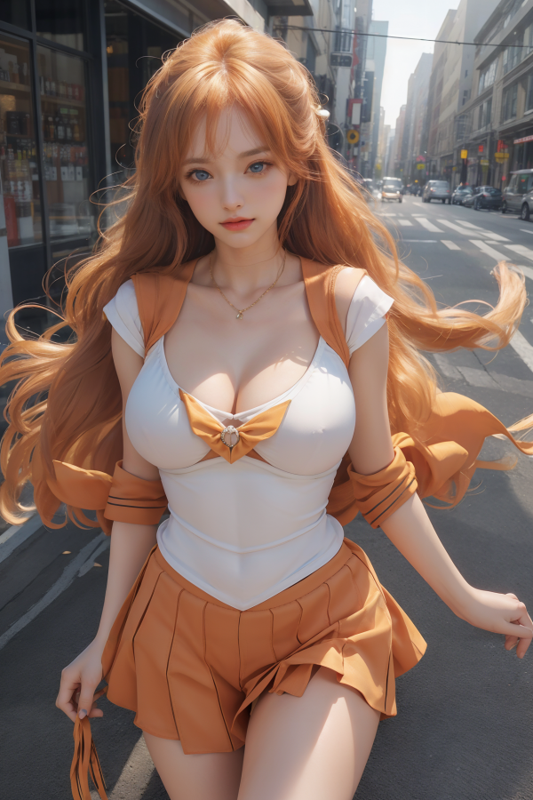 AIGC,anime girls,beautiful,cleavage,cosplay,female