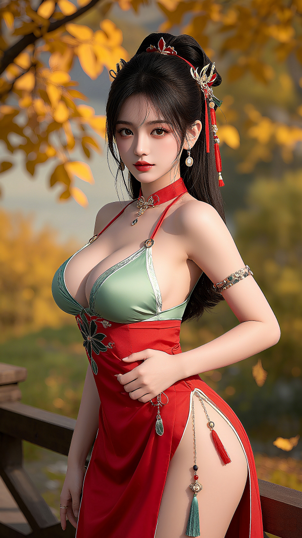 girl,woman,ai,sexy,autumn