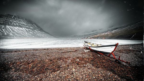 hd,innsjø,fjell,is