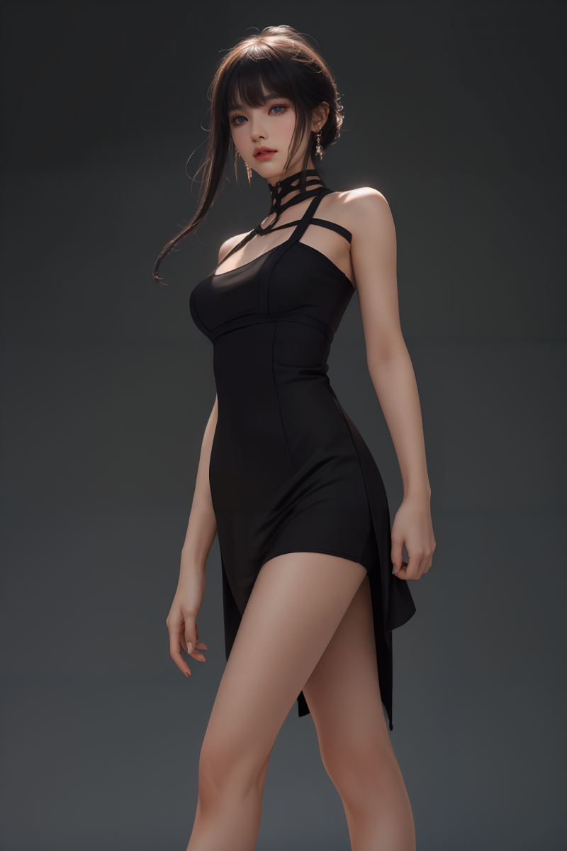 AIGC,anime dívky,Krásná,poprsí,výstřih,cosplay