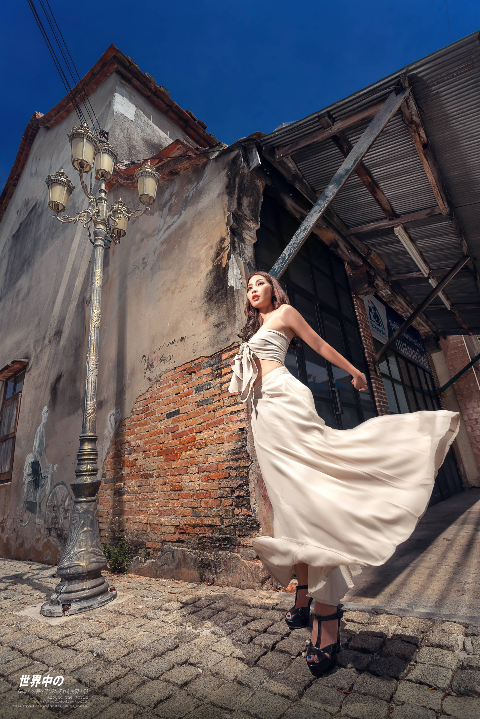 Asia, pantai, luar ruangan, musim panas, wanita