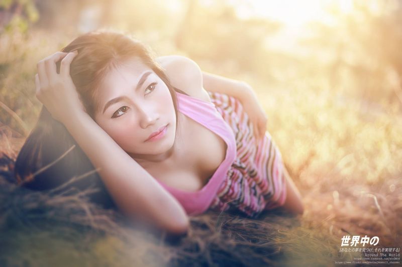 asiatisch,Mädchen,sexy,Siamesisch,Frau