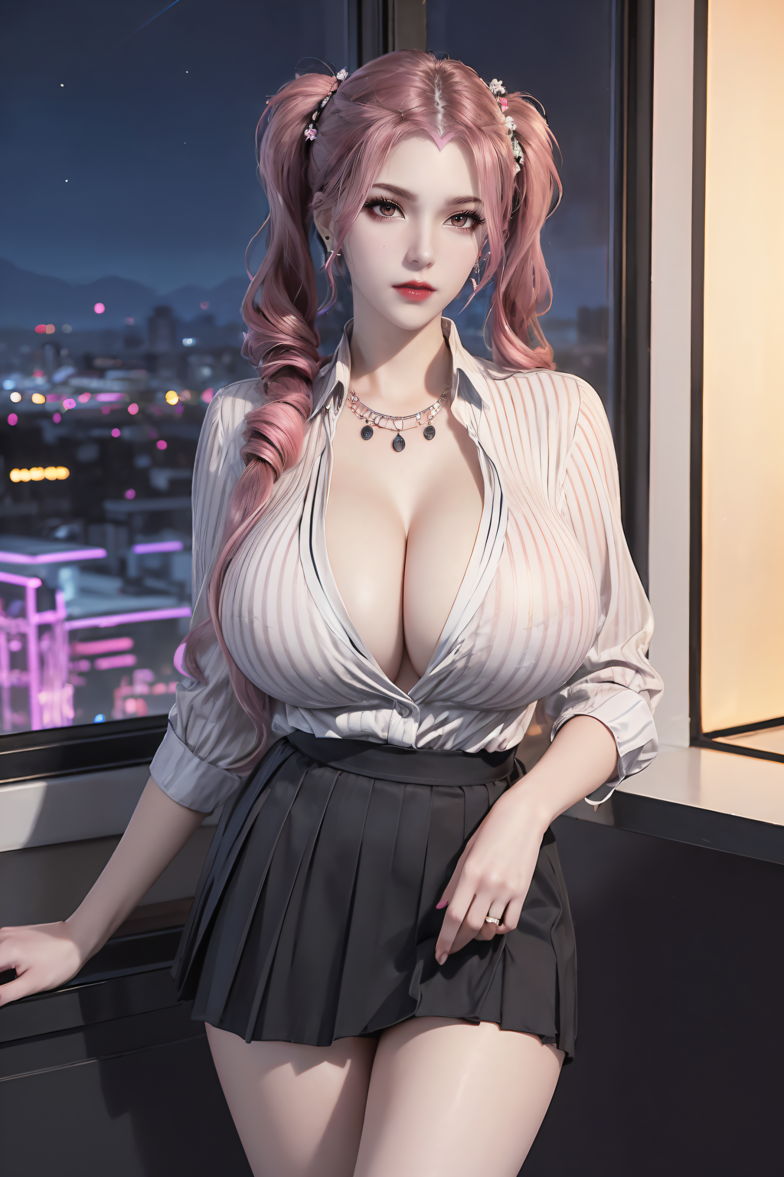 3D Animation, 3d girl, adult, ai, ai art, AI generated, AIGC, anime girls, beautiful, big boobs, bikini, black hair, boobs, cleavage, cosplay, cute, cute anime girl, cute girl, female, girl, hd, HD Wallpaper, long hair, nice, nudity, pretty, reveling, sweet, wallpaper, wow