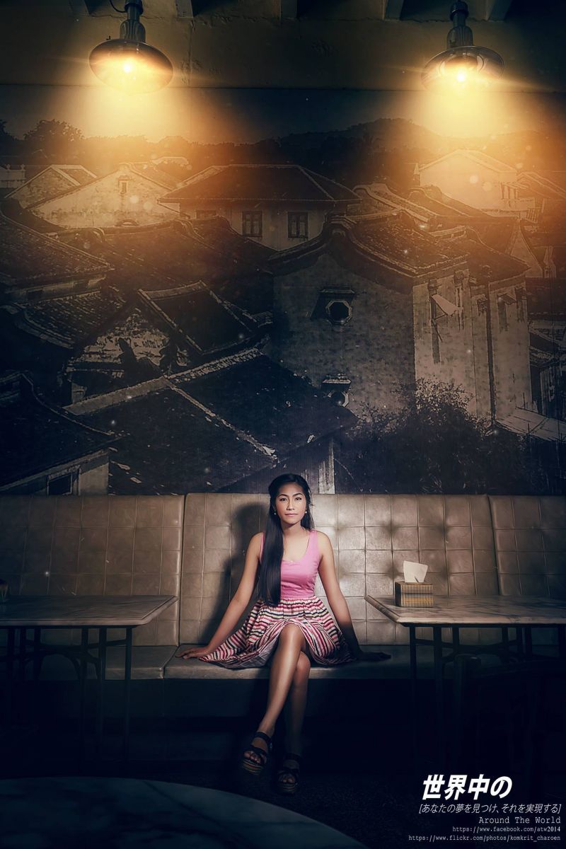 asijský,dívka,sexy,Thai,žena