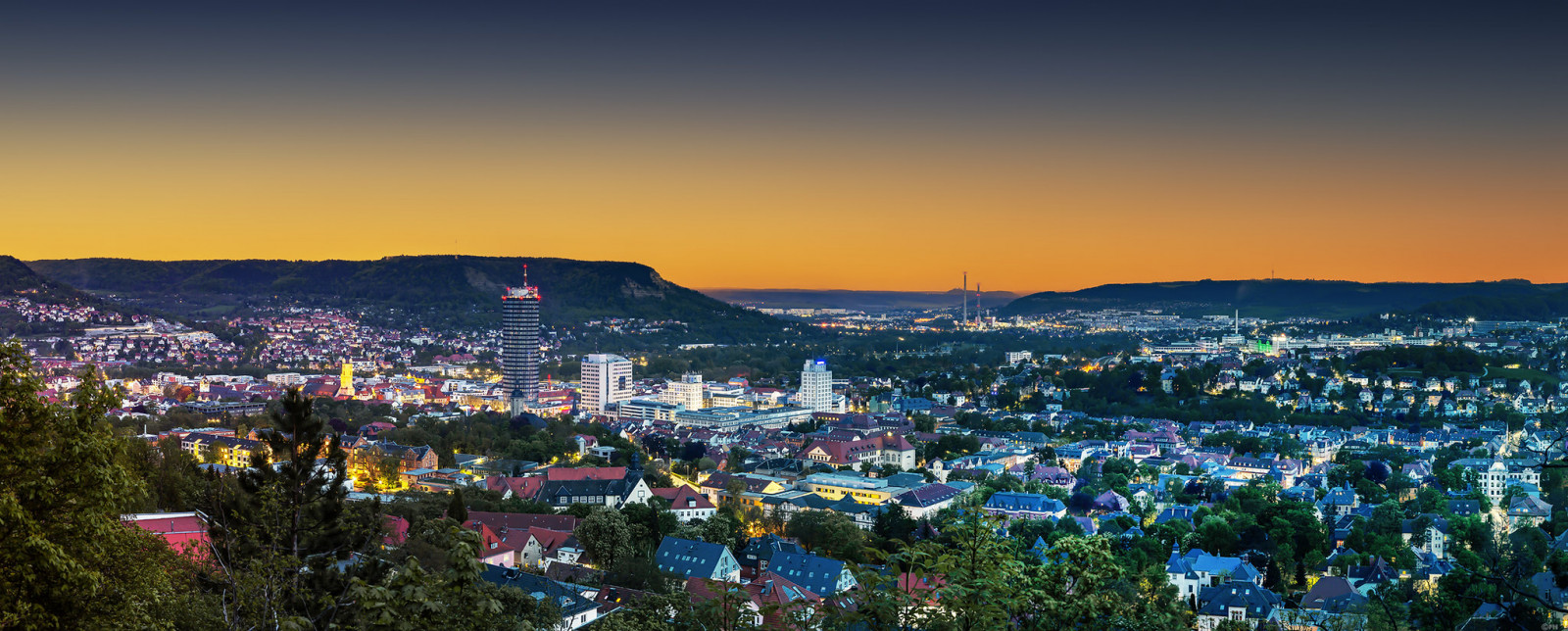 Město v noci
