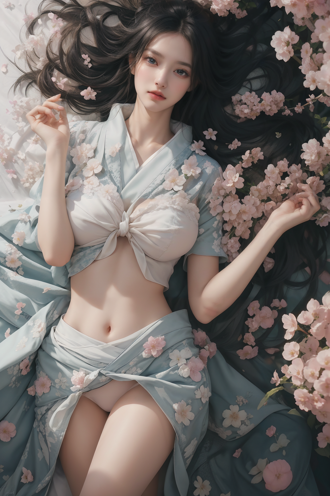 AIGC, Dziewcząt anime, piękny, piersi, łupliwość, Cosplay, Płeć żeńska, dziewczyna, Nico Robin, Jeden kawałek, seksowny, Słodkie