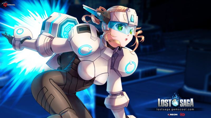 game,Lost Saga,anime,Hero Power,blue