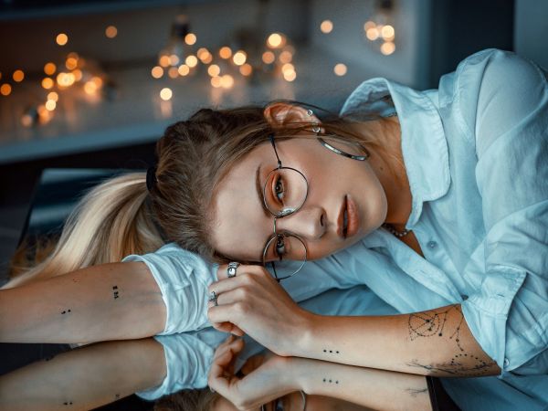 niedlich,Modell-,Person