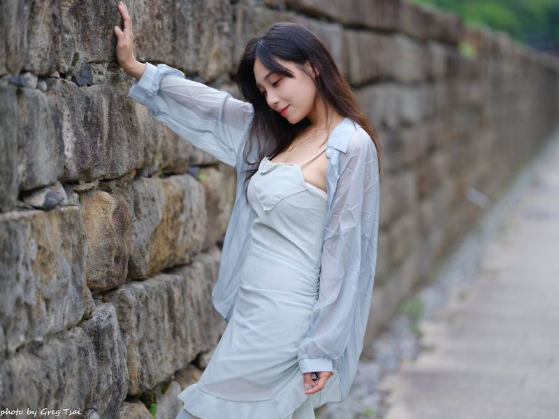 Modă,Femeie,verde,frunze,natură,în aer liber