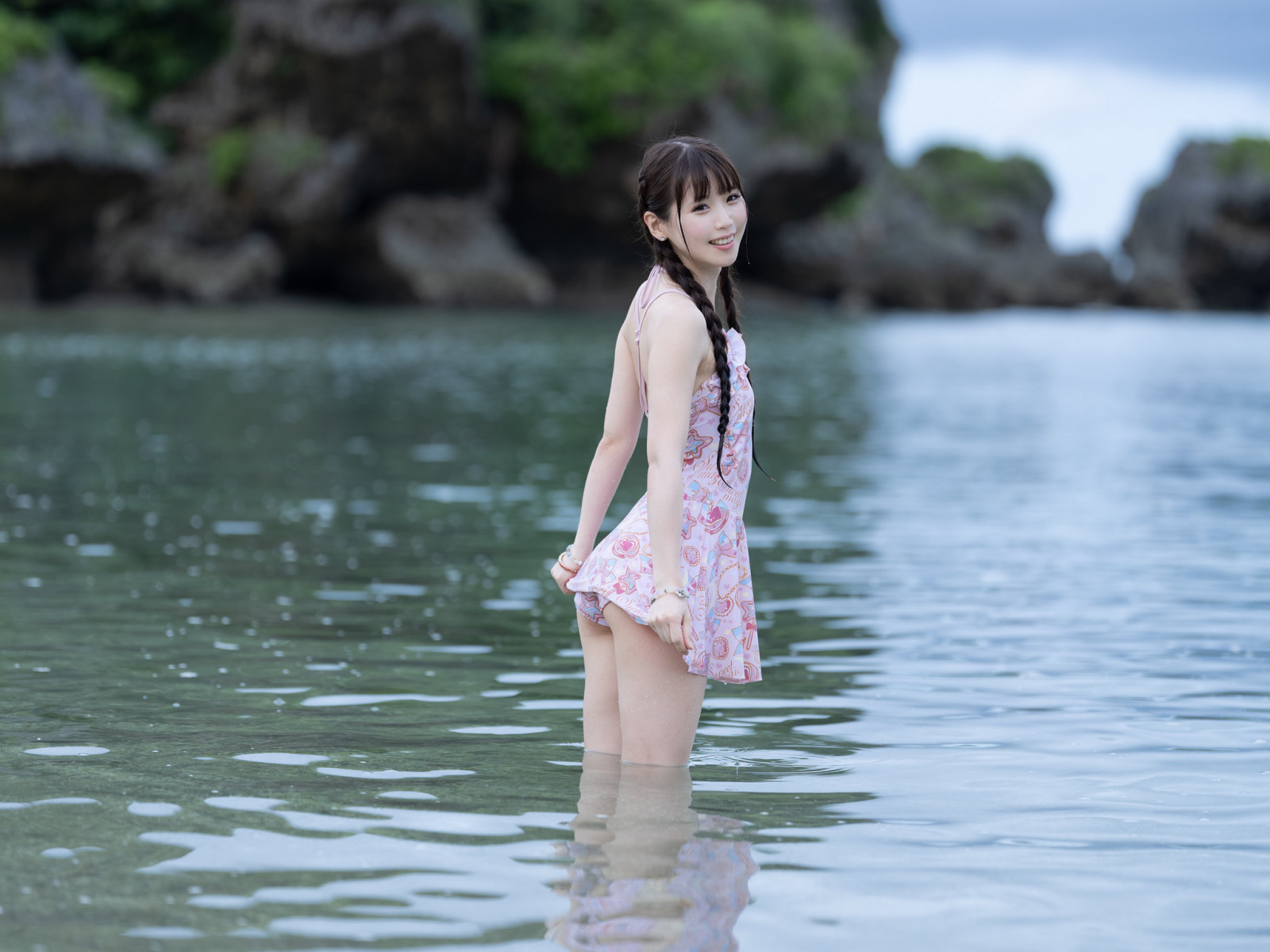Asian, girl