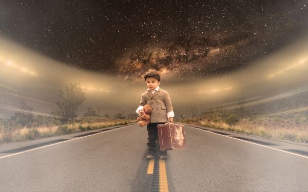 road,boy,galaxy