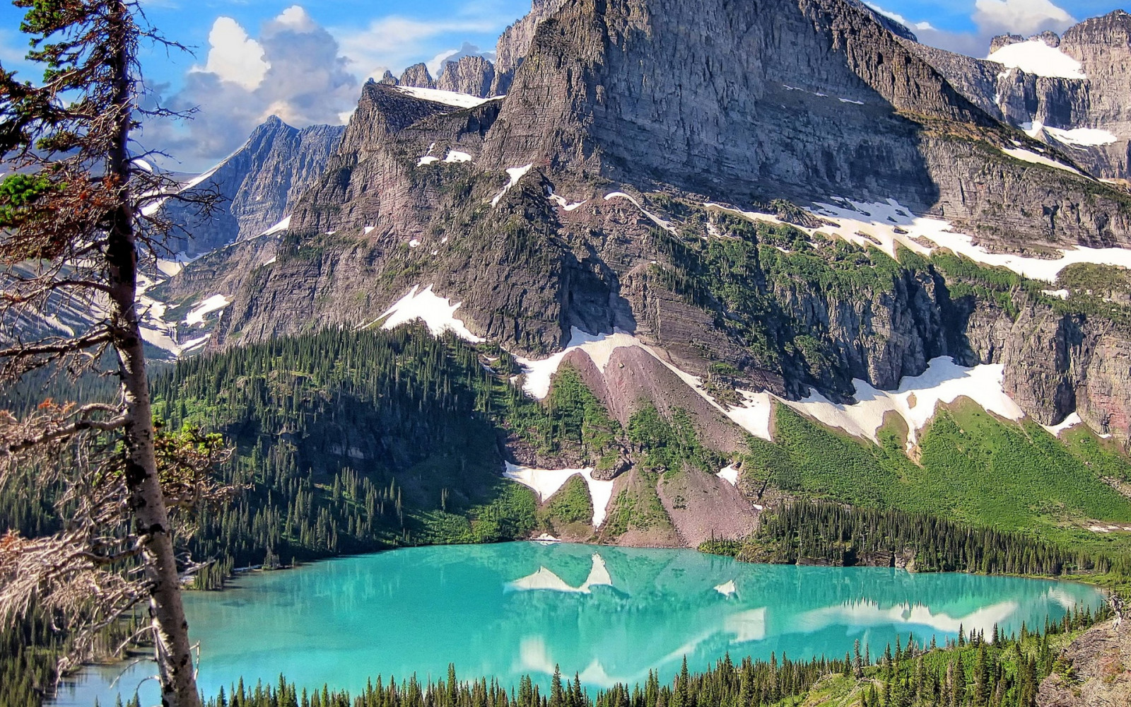 hd, ice, lake, munte, snow