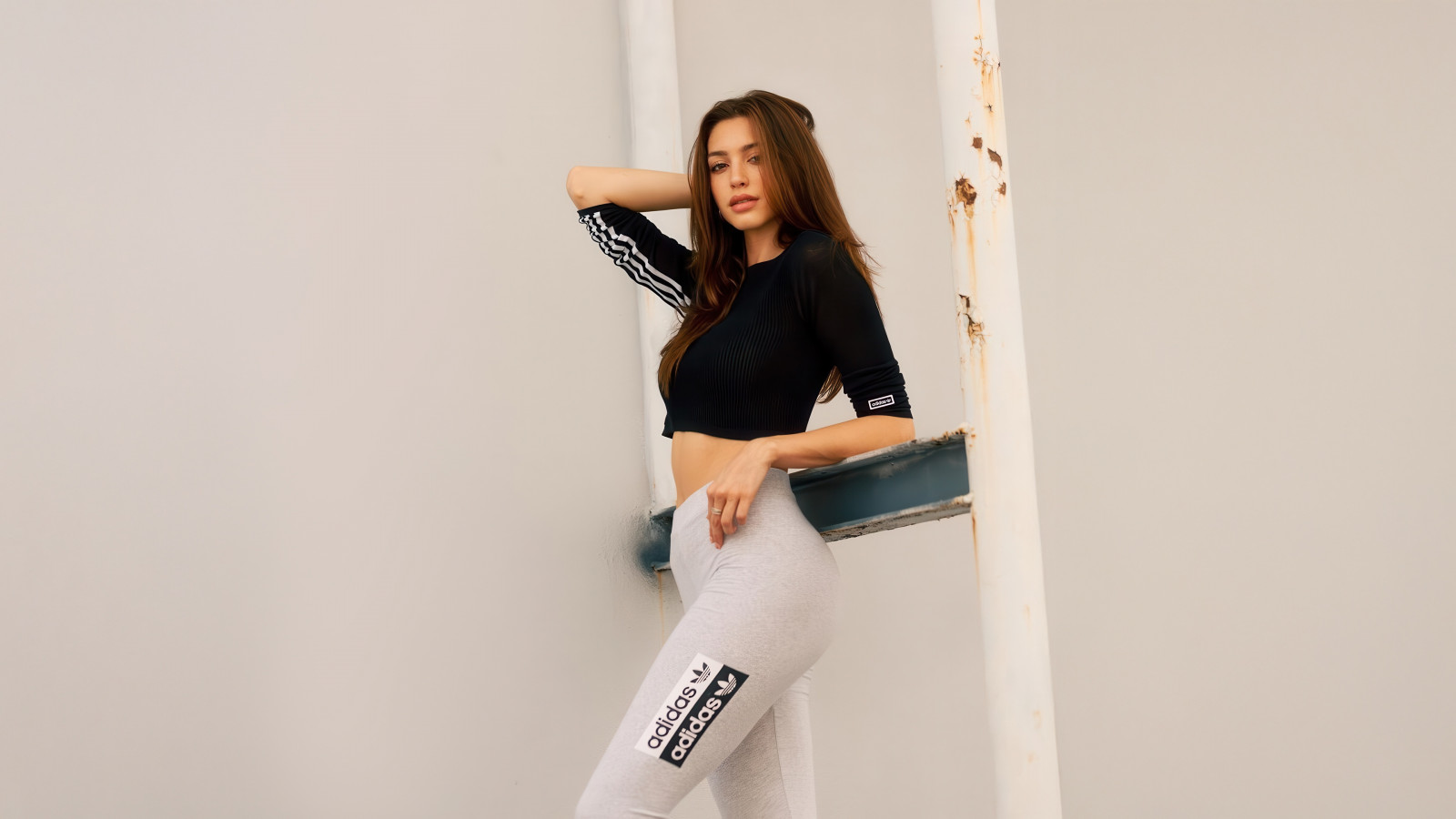 roztomilý, model, Osoba, žena