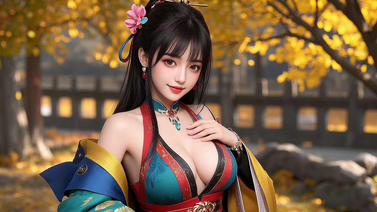 fille, femme, sexy, I