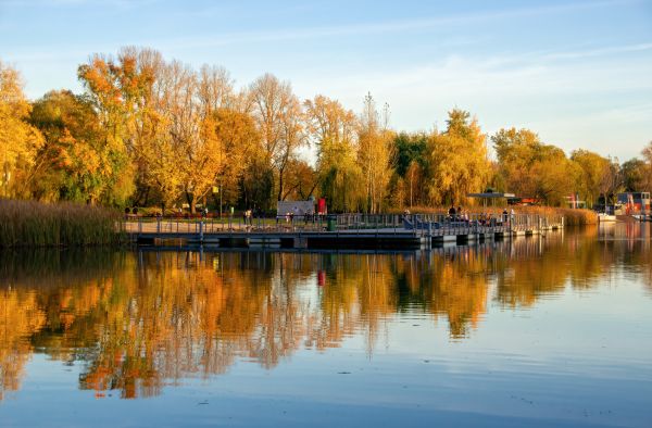 autumn,Europe,lake,November,october,pier