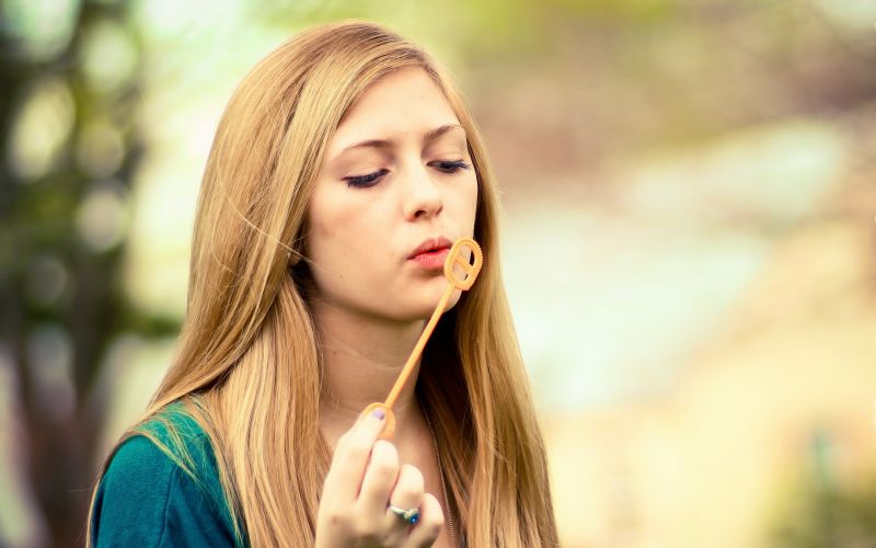 美丽,惊人,女孩