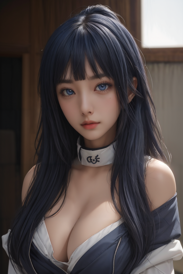 hinata, Hyuga, naruto, AIGC, sweet, girl