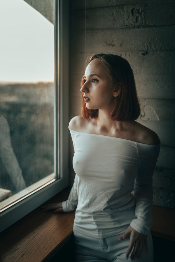 Modell-,Person,Frau