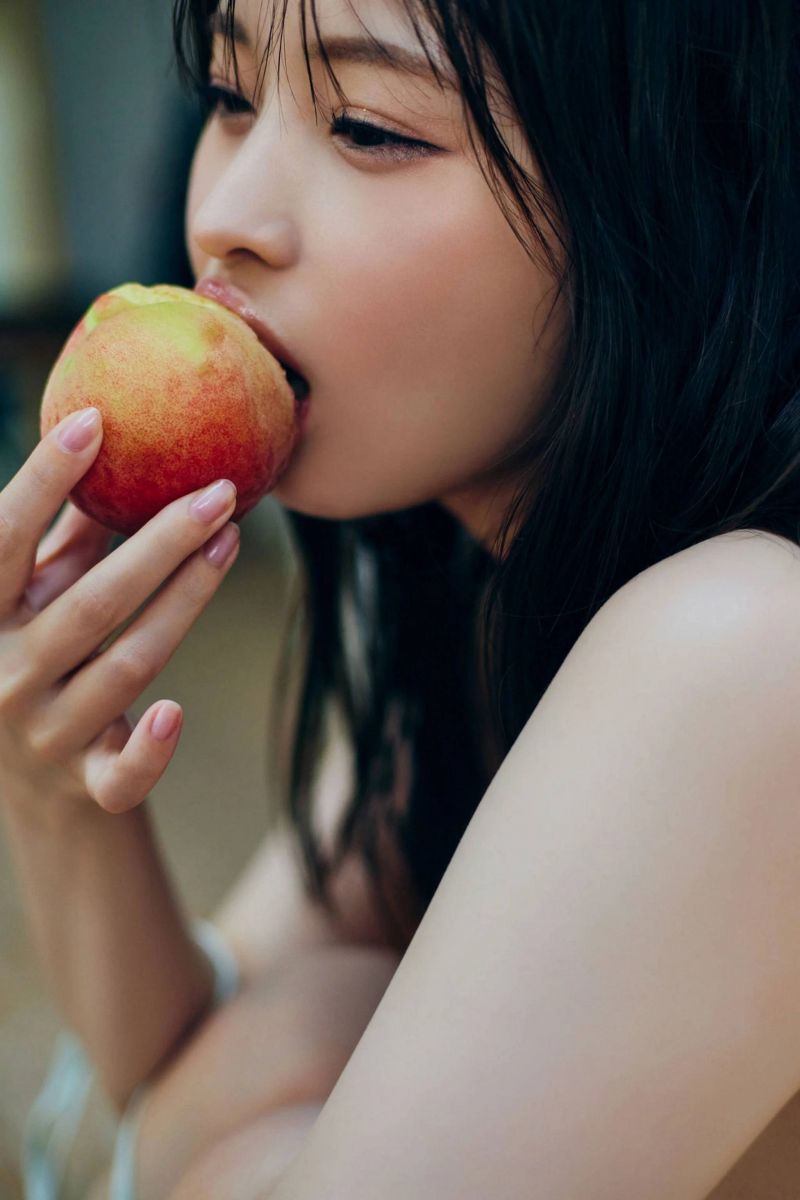 beha,haar-,lang,portret,overhemd,mouwen