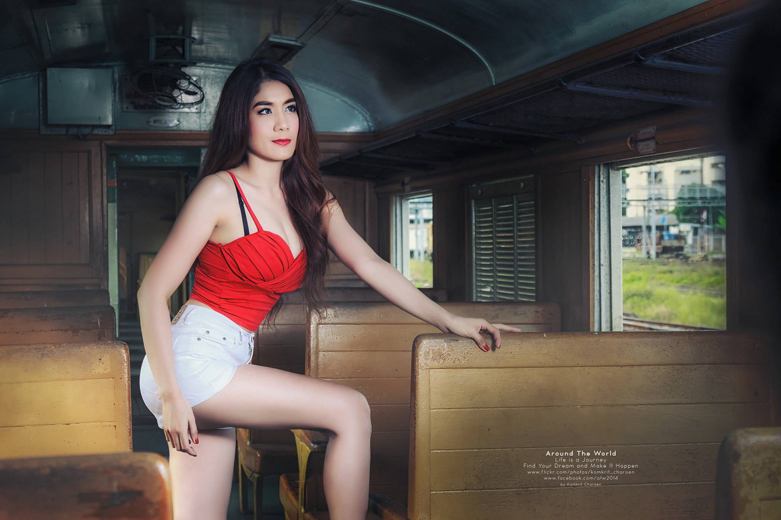 เอเชีย, หญิงสาว, เซ็กซี่, ไทย, ผู้หญิง