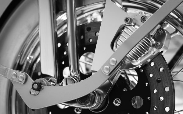 Harley,Harley Davidson,brake,bw,macro,metal