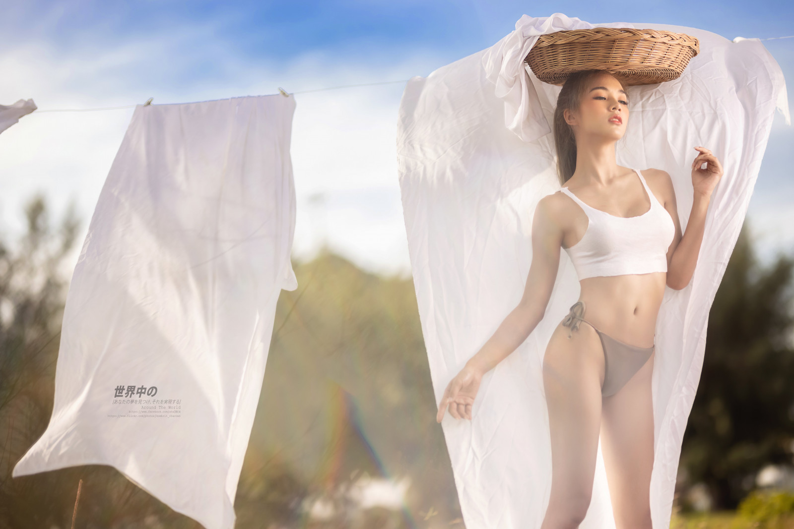 asiatic, fată, model, oameni, fotografie, femei
