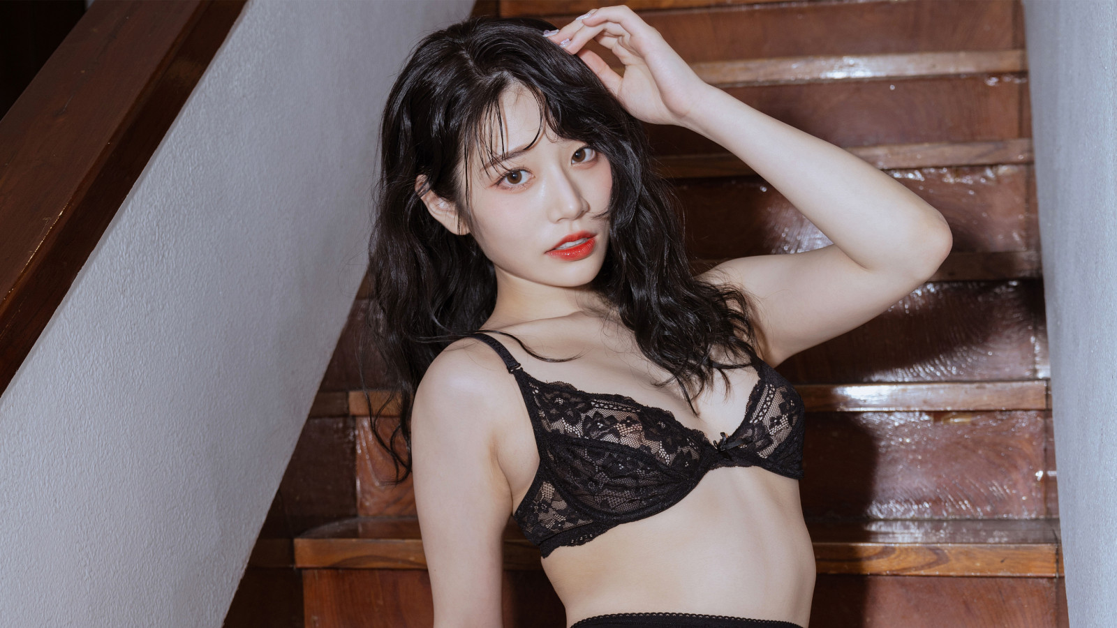 beauty, cute, face, girl, lingerie, long hair, model, panties, portrait, sexy, woman