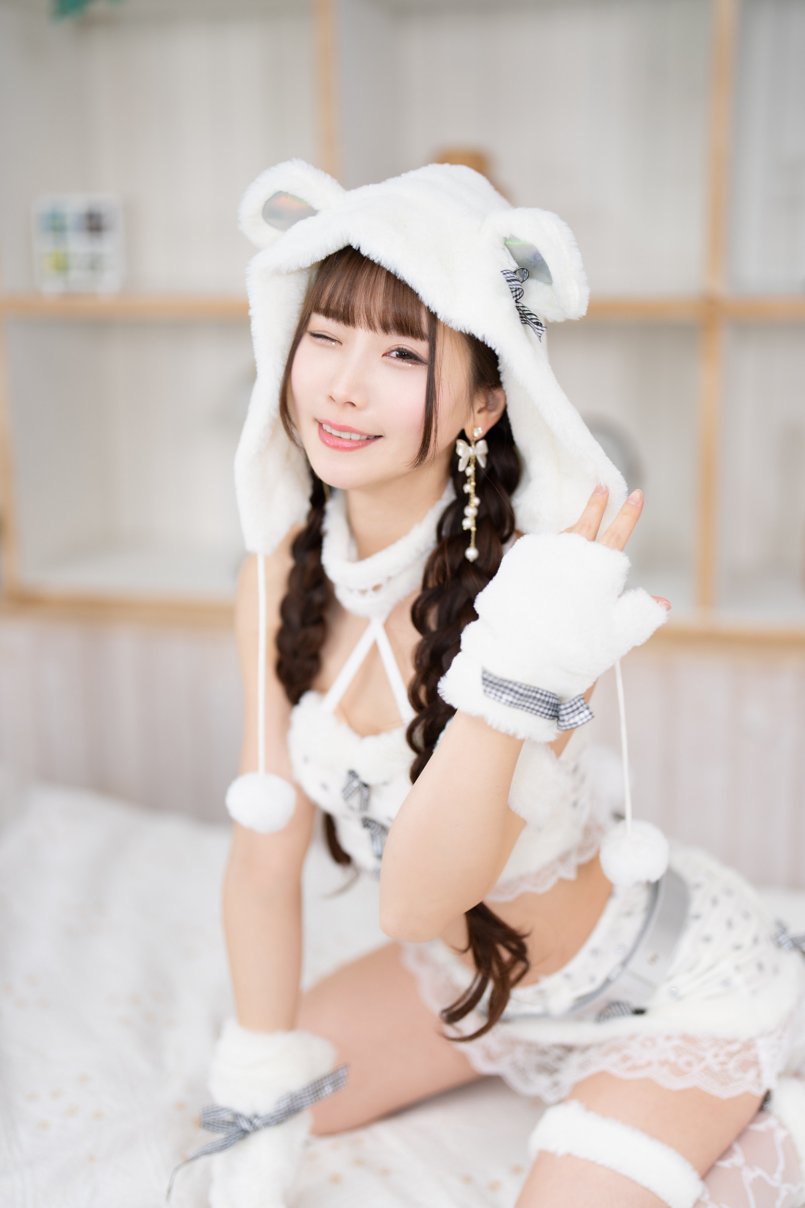 Azjatycki, dziewczyna, seksowny