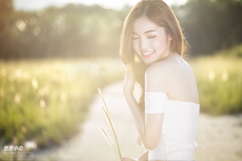 Azjatycki,uroczy,dziewczyna,seksowny