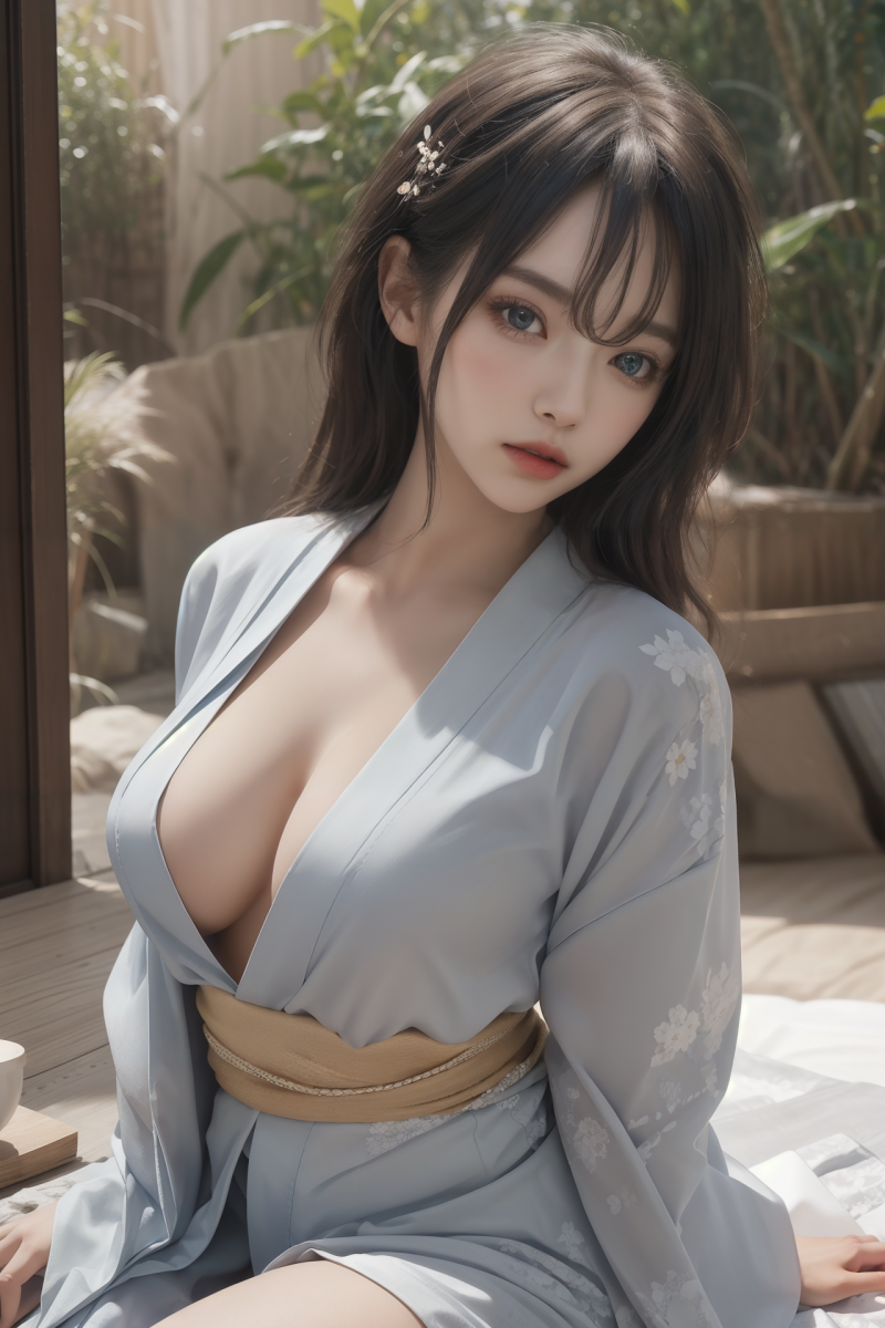 AIGC,payudara,pembelahan,cosplay,gadis,rambut