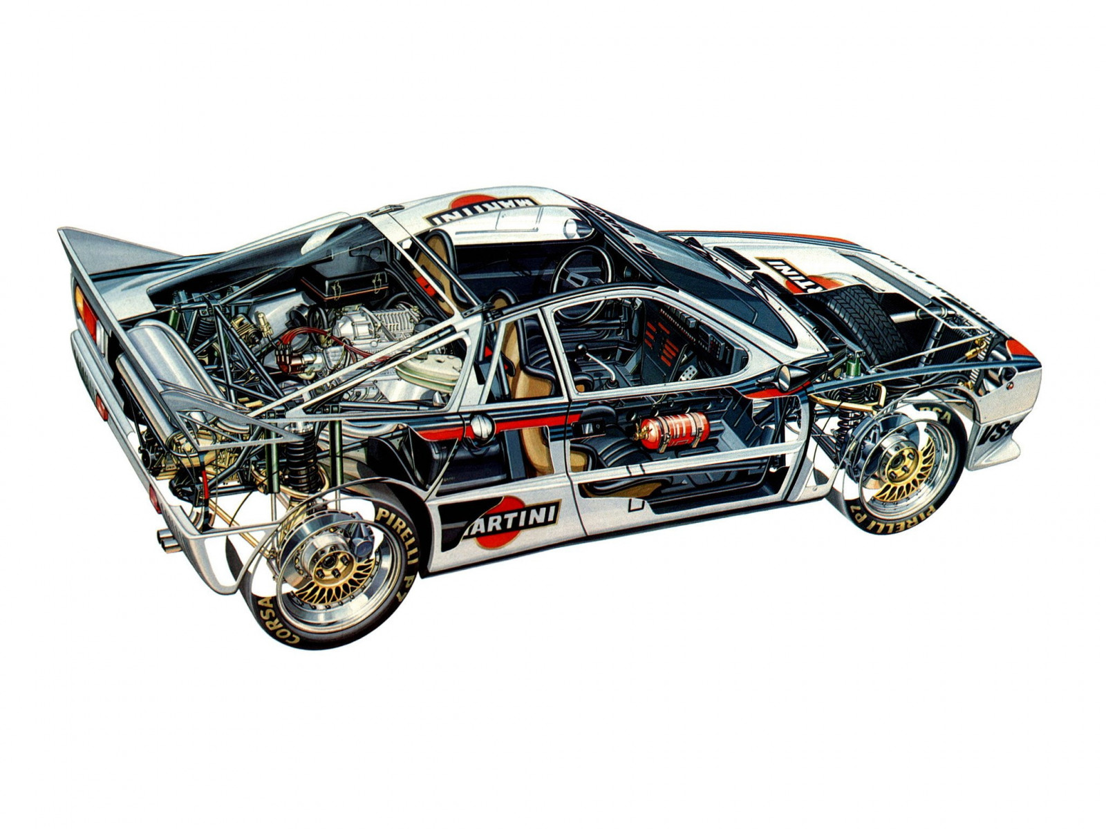cutaway, car