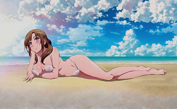 anime,bikini,ecchi,beach,erotic,milf
