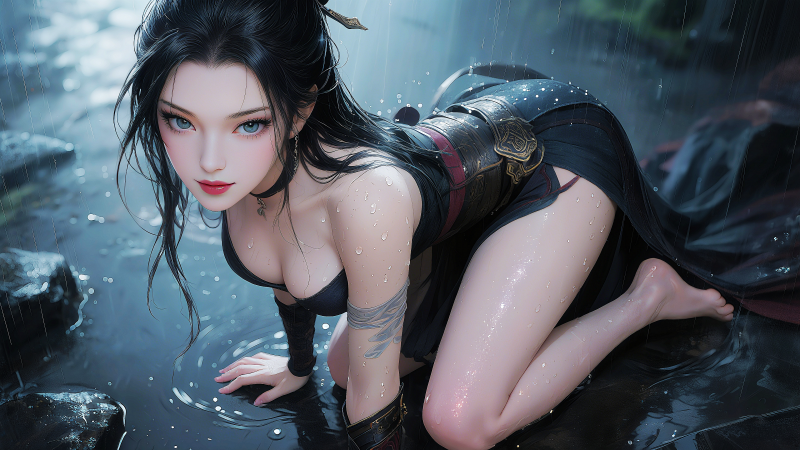 Девушка,фантазия