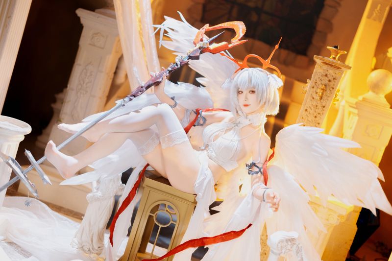 Engel,cosplay,fantasi,Halo,høje hæle,bånd