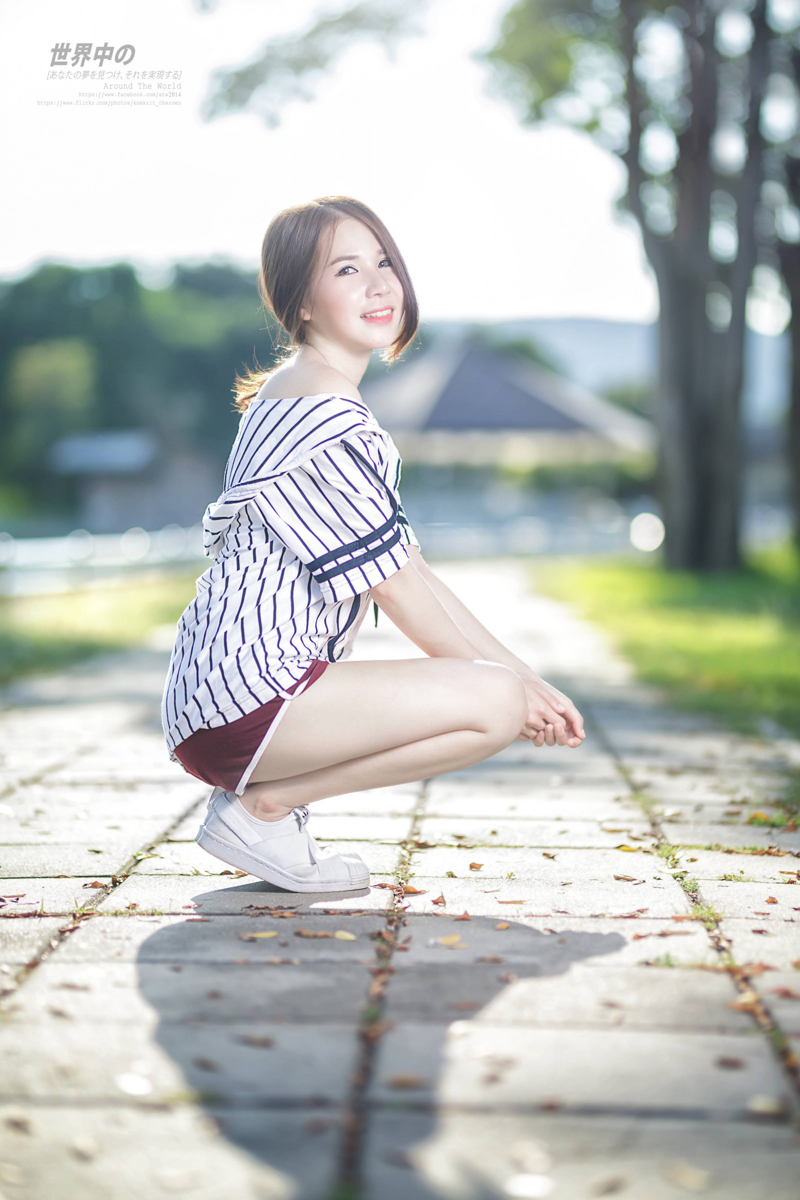 asiático, niña, sexy