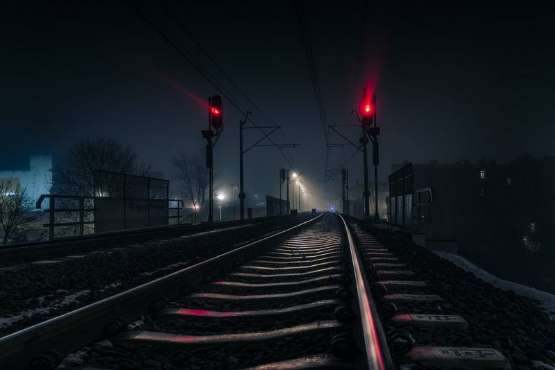 die Architektur,Blue hour,blauer Himmel,Verschwommener Hintergrund,Bokeh,brick building