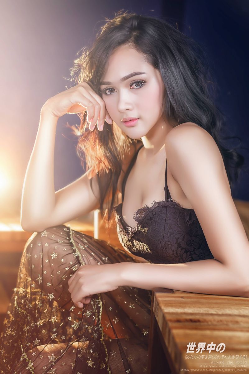asiatique,femelle,fille,ambiance,nu,sexy