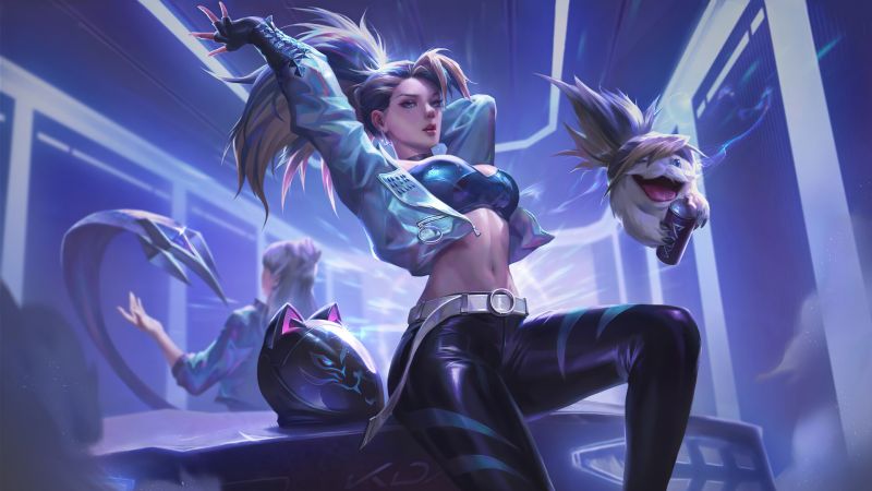 lila,Karikatur,azurblau,cg artwork,Anime,Mädchen