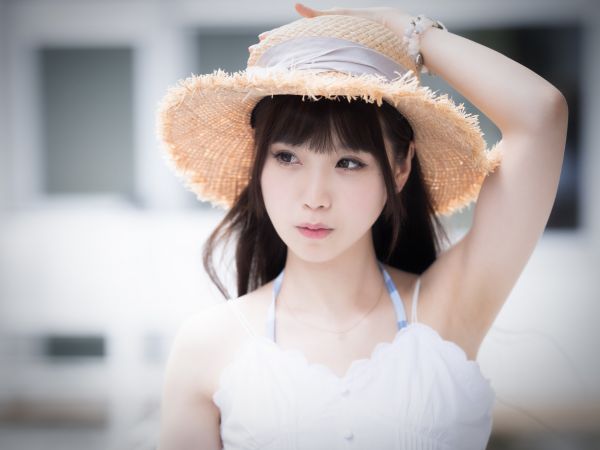 4k,Asia,Cina,imut,mode,wanita
