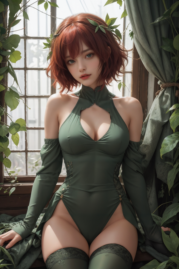 AIGC,beautiful,breasts,cleavage,cosplay,female
