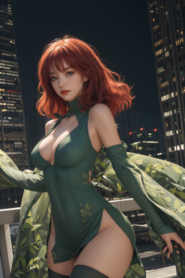 AIGC,beautiful,breasts,cleavage,cosplay,female