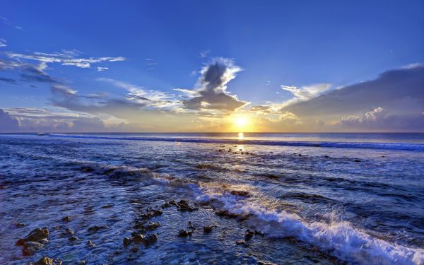 HD,spiaggia,tramonto