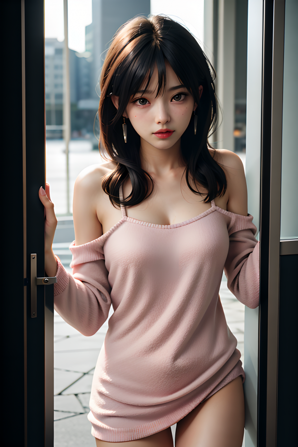 boobs,sexy,sweater,winter,woman