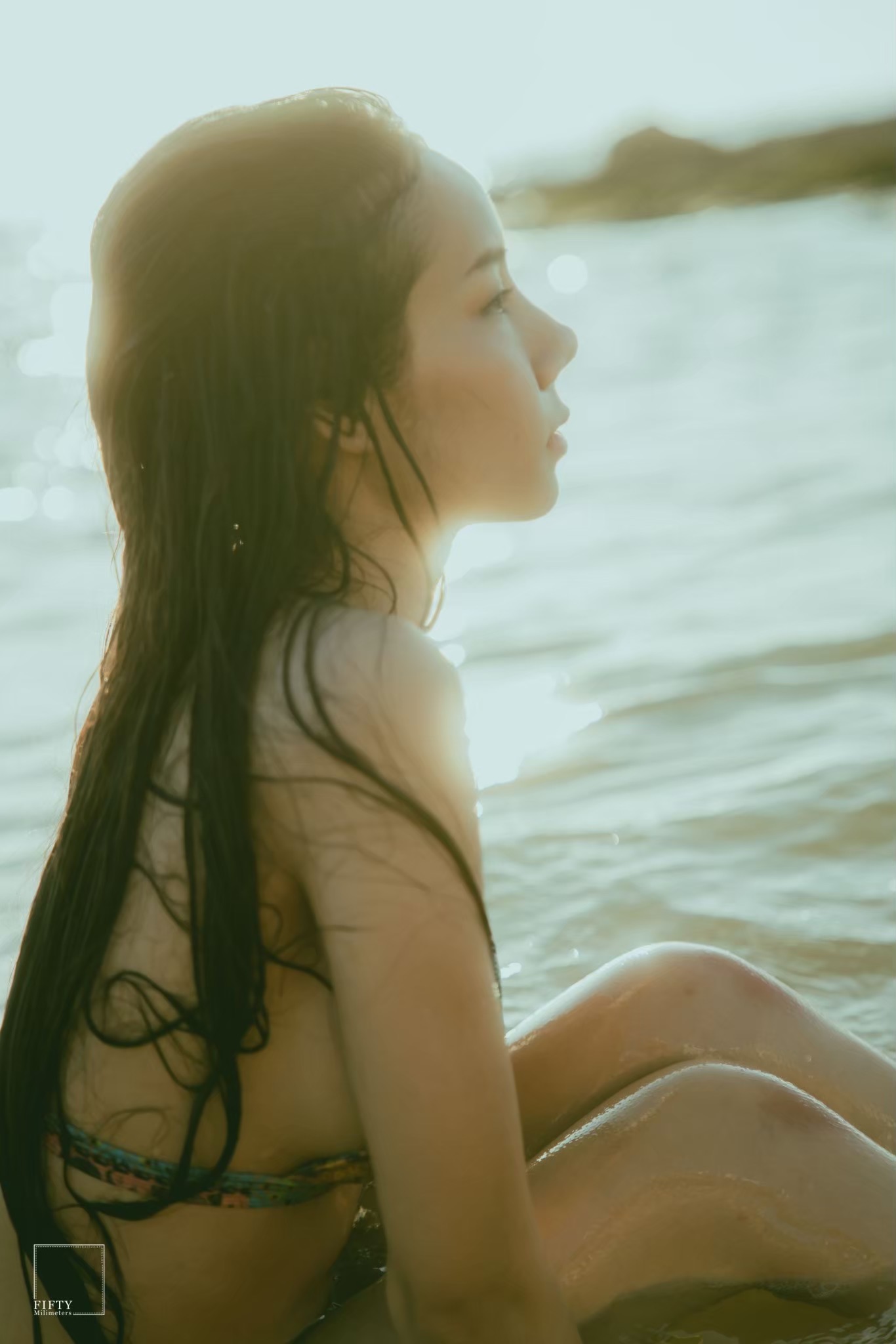 asiatisch, Mädchen, Frau