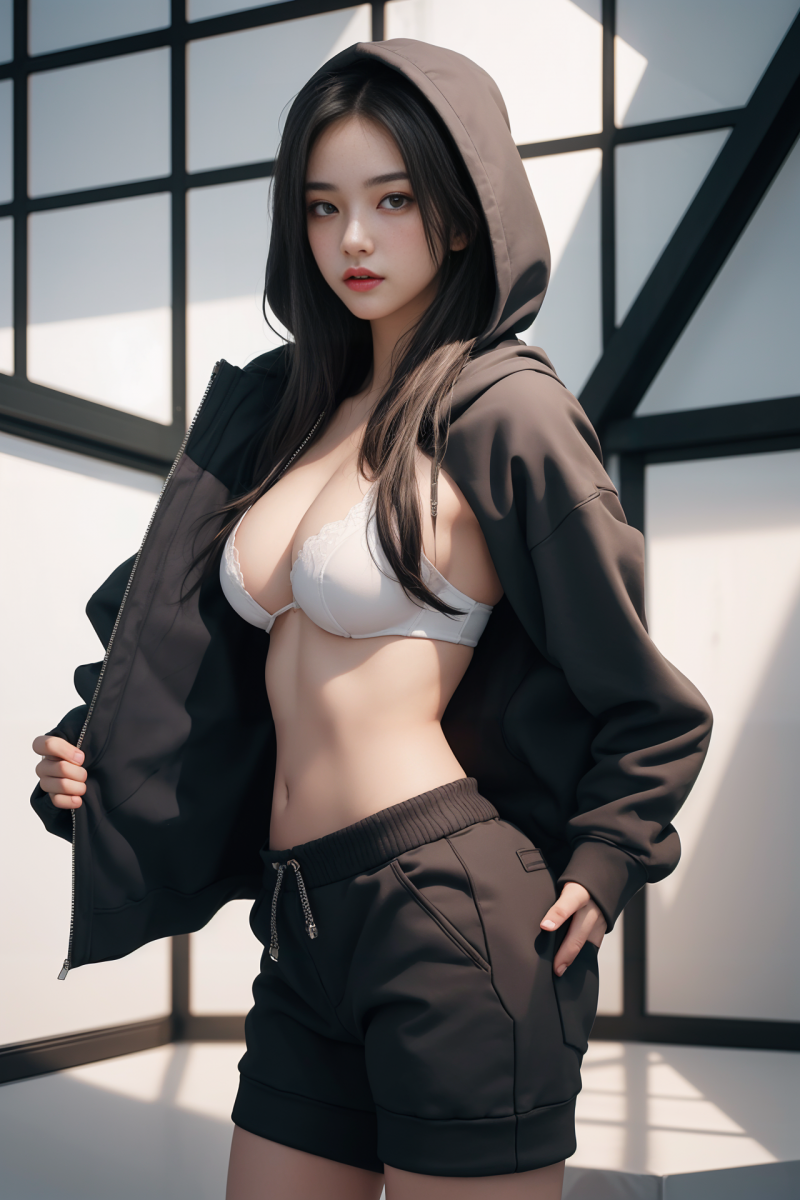 szépség,lány,haj,kapucni,modell,szexis