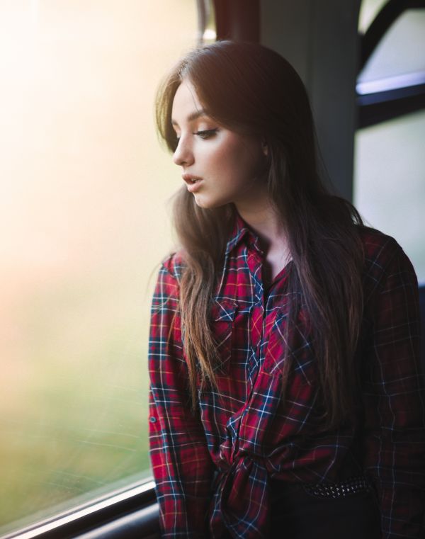 niña,mujer